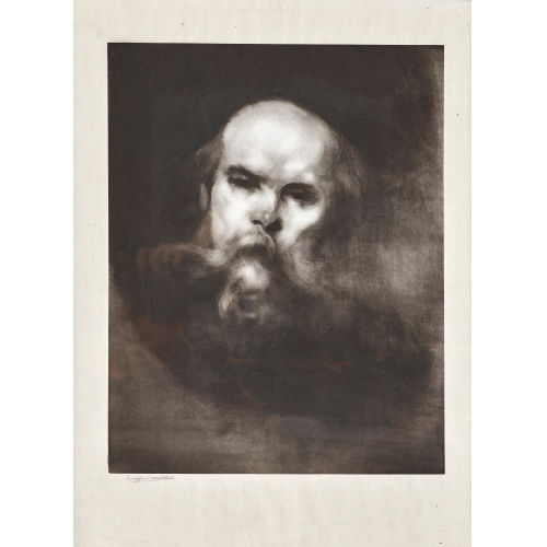 EUG�NE CARRI�RE : 'Portrait de Paul Verlaine' (DOBIASCHOFSKY AUKTIONEN AG)
