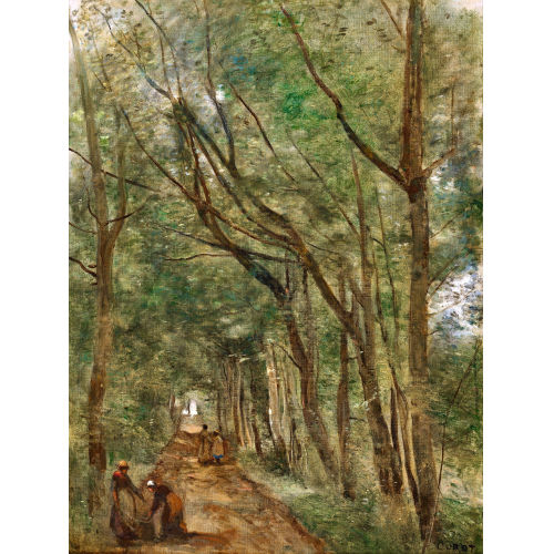JEAN-BAPTISTE CAMILLE COROT : 'Coubron' (DOBIASCHOFSKY AUKTIONEN AG)