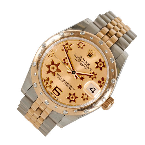 ROLEX : Damenarmbanduhr 'Oyster Perpetual, Datejust' (DOBIASCHOFSKY AUKTIONEN AG)