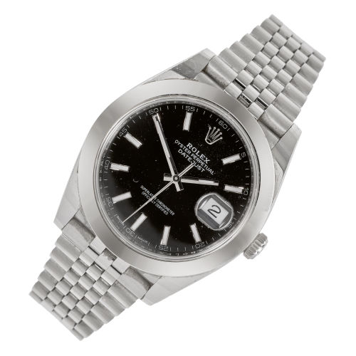 ROLEX : Herrenarmbanduhr 'Oyster Perpetual, Datejust' (DOBIASCHOFSKY AUKTIONEN AG)
