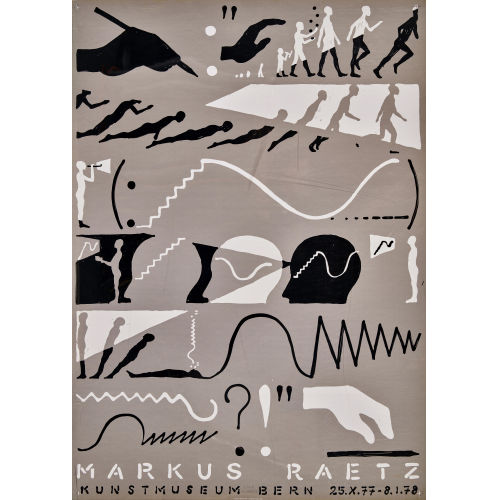 MARKUS RAETZ : 'Kunstmuseum Bern 1978' (DOBIASCHOFSKY AUKTIONEN AG)