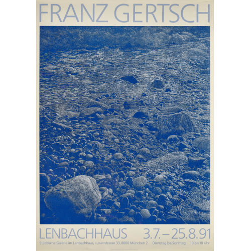 FRANZ GERTSCH : 'Franz Gertsch Lenbachhaus (19)91' (DOBIASCHOFSKY AUKTIONEN AG)