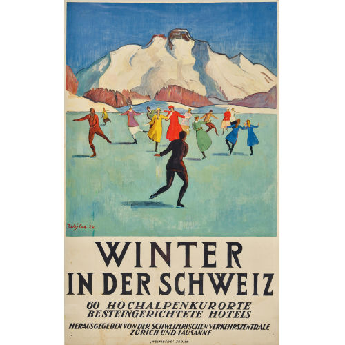 OTTO WYLER : 'Winter in der Schweiz' (DOBIASCHOFSKY AUKTIONEN AG)