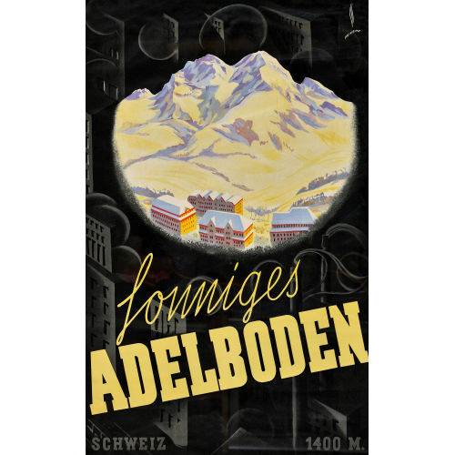 MARTIN PEIKERT : 'Adelboden' (DOBIASCHOFSKY AUKTIONEN AG)