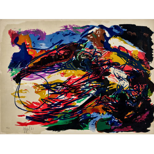 KAREL APPEL : 'Black mountains' (DOBIASCHOFSKY AUKTIONEN AG)