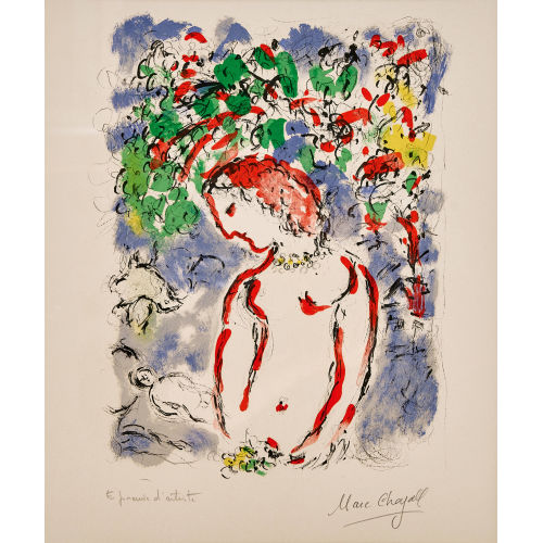 MARC CHAGALL : 'Jour de printemps' (DOBIASCHOFSKY AUKTIONEN AG)
