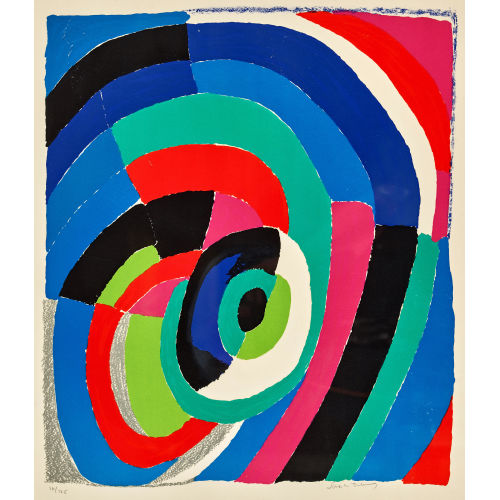 SONIA DELAUNAY : Komposition (DOBIASCHOFSKY AUKTIONEN AG)