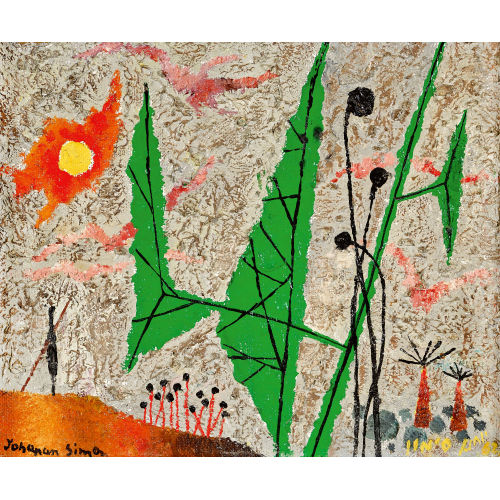 YOHANAN SIMON : Untitled (Landscape) (DOBIASCHOFSKY AUKTIONEN AG)