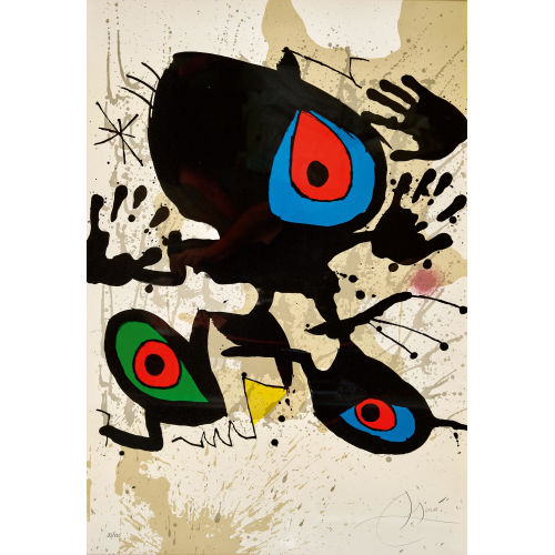 JOAN MIR� : 'Homage to Miro' (DOBIASCHOFSKY AUKTIONEN AG)