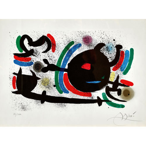 JOAN MIR� : 'Lithograph 866' (DOBIASCHOFSKY AUKTIONEN AG)