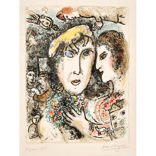 MARC CHAGALL : 'La famille du peintre' (DOBIASCHOFSKY AUKTIONEN AG)