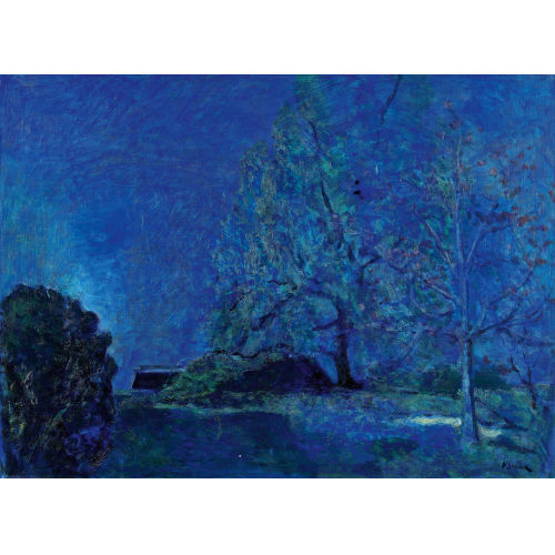 VICTOR SURBEK : 'Paysage de nuit' (DOBIASCHOFSKY AUKTIONEN AG)