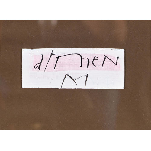 RUDOLF MUMPRECHT : 'Atmen' (DOBIASCHOFSKY AUKTIONEN AG)