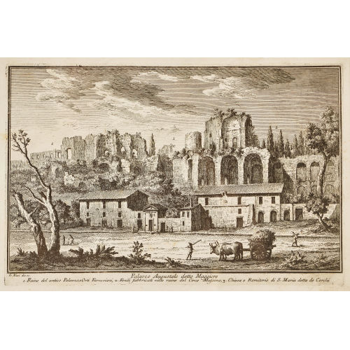 GIUSEPPE VASI : 'Palazzo Augustale detto Maggiore' (DOBIASCHOFSKY AUKTIONEN AG)