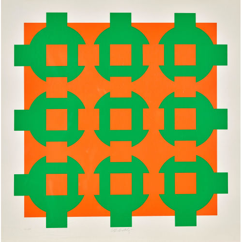 VICTOR VASARELY : Ohne Titel (DOBIASCHOFSKY AUKTIONEN AG)