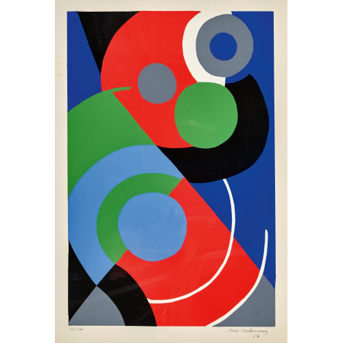 SONIA DELAUNAY : Sans titre (DOBIASCHOFSKY AUKTIONEN AG)