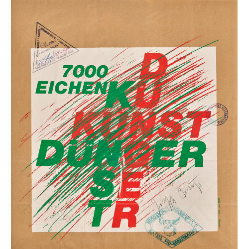 JOSEPH BEUYS : '7000-Eichen-T�te' (DOBIASCHOFSKY AUKTIONEN AG)