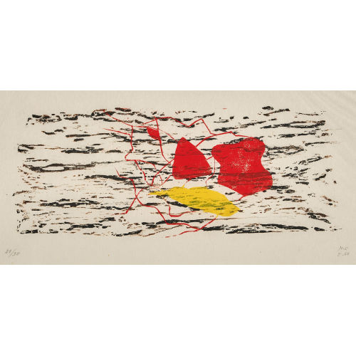 MERET OPPENHEIM : 'Schmetterlingsspiel �ber dem Wasser' (DOBIASCHOFSKY AUKTIONEN AG)