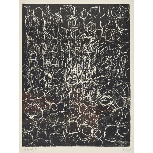 GEORG (EIGTL. KERN BASELITZ : 'Schwarzes Tuch' (DOBIASCHOFSKY AUKTIONEN AG)