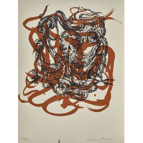 RAYMOND PETTIBON : 'Pacific Ocean Print' (DOBIASCHOFSKY AUKTIONEN AG)