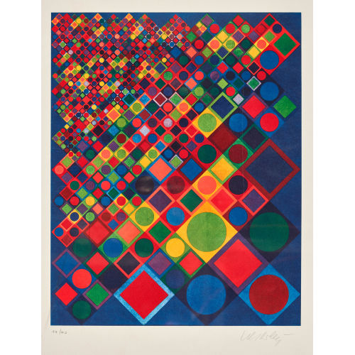 VICTOR VASARELY : Ohne Titel (DOBIASCHOFSKY AUKTIONEN AG)