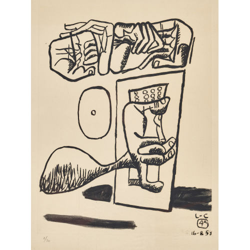 CHARLES-�DOUARD) LE CORBUSIER (EIGTL. JEANNERET : Les mains (DOBIASCHOFSKY AUKTIONEN AG)