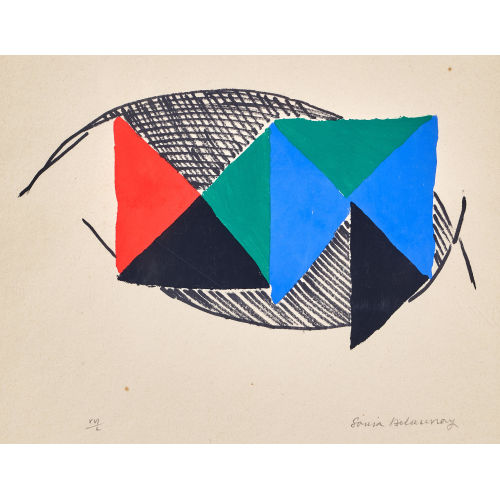 SONIA DELAUNAY : Rhythmes (DOBIASCHOFSKY AUKTIONEN AG)