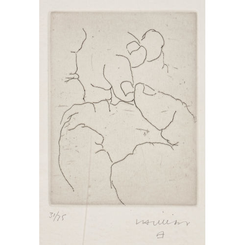 EDUARDO CHILLIDA : 'Esku X' (DOBIASCHOFSKY AUKTIONEN AG)