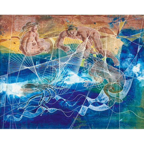 HANS ERNI : 'L'homme et l'eau' (DOBIASCHOFSKY AUKTIONEN AG)