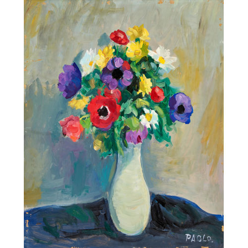 PAUL JAKOB) PAOLO (EIGTL. M�LLER : 'Feldblumen' (DOBIASCHOFSKY AUKTIONEN AG)