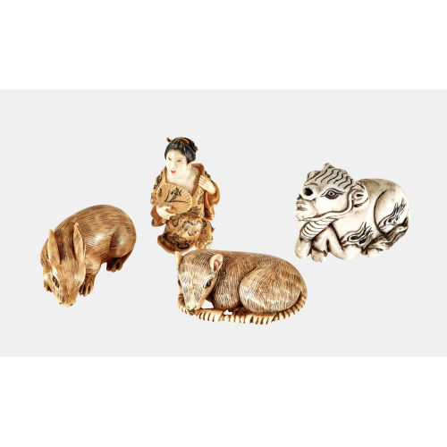 NETSUKE : Japan, 19./20. Jh (DOBIASCHOFSKY AUKTIONEN AG)
