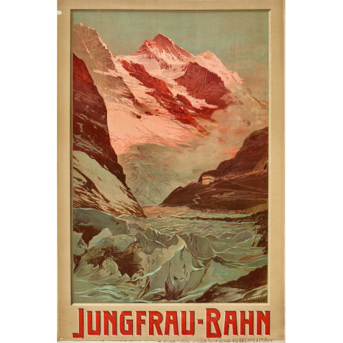 ANTON RECKZIEGEL : 'Jungfrau Bahn' (DOBIASCHOFSKY AUKTIONEN AG)