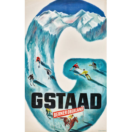 ALEX WALTER DIGGELMANN : 'Gstaad' (DOBIASCHOFSKY AUKTIONEN AG)