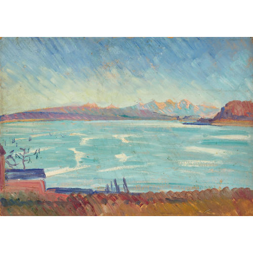 ERNST SAMUEL GEIGER : 'Wintertag' (DOBIASCHOFSKY AUKTIONEN AG)