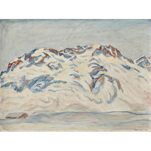 LEO LEUPPI : Winterliche Berglandschaft (DOBIASCHOFSKY AUKTIONEN AG)
