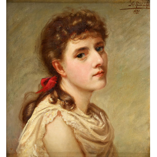 ALMA LOUISE R�DIS�HLI : 'Selbstportrait' (DOBIASCHOFSKY AUKTIONEN AG)