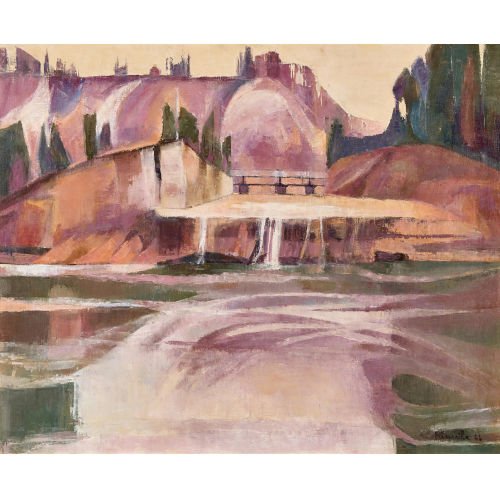 ARMAND NIQUILLE : 'Le Barrage' (DOBIASCHOFSKY AUKTIONEN AG)