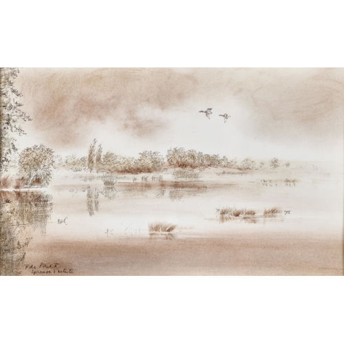 FRAN�OIS DE PORET : Am See (DOBIASCHOFSKY AUKTIONEN AG)