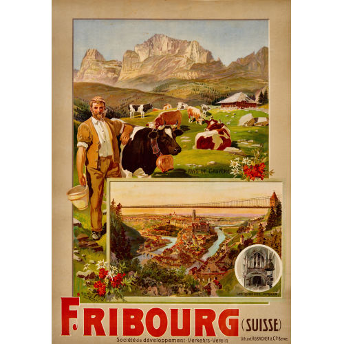 ANTON RECKZIEGEL : 'Fribourg' (DOBIASCHOFSKY AUKTIONEN AG)