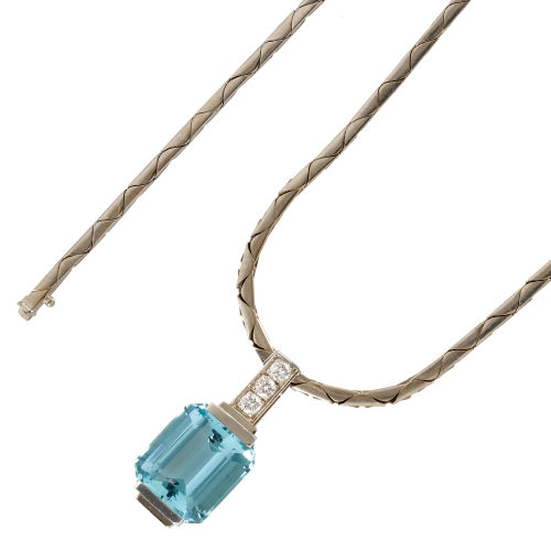 AQUAMARIN-SET : (DOBIASCHOFSKY AUKTIONEN AG)