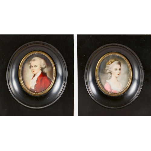 MINIATUREN : Frankreich, 19. Jh (DOBIASCHOFSKY AUKTIONEN AG)