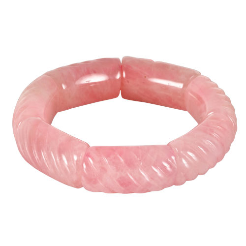ROSENQUARZ-BRACELET : (DOBIASCHOFSKY AUKTIONEN AG)