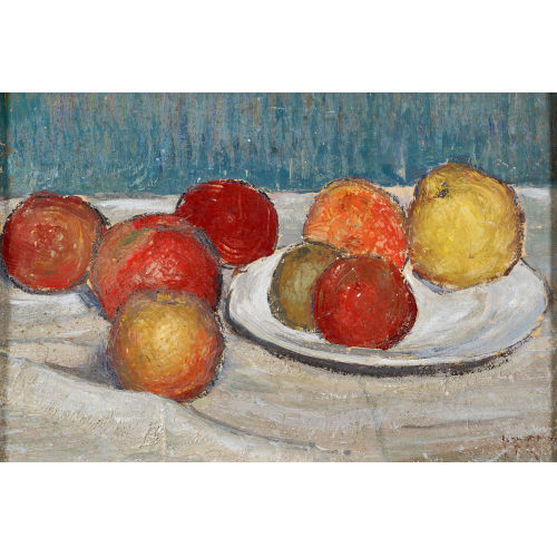 PAUL TH�OPHILE ROBERT : Nature morte aux pommes (DOBIASCHOFSKY AUKTIONEN AG)