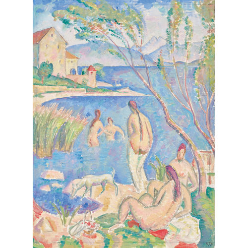 PAUL TH�OPHILE ROBERT : Les baigneuses (DOBIASCHOFSKY AUKTIONEN AG)