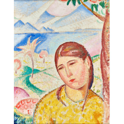 PAUL TH�OPHILE ROBERT : Portait d'une femme (DOBIASCHOFSKY AUKTIONEN AG)