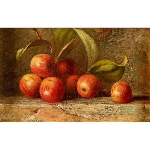 FRAN�OIS ADOLPHE GRISON : Nature morte aux pommes (DOBIASCHOFSKY AUKTIONEN AG)