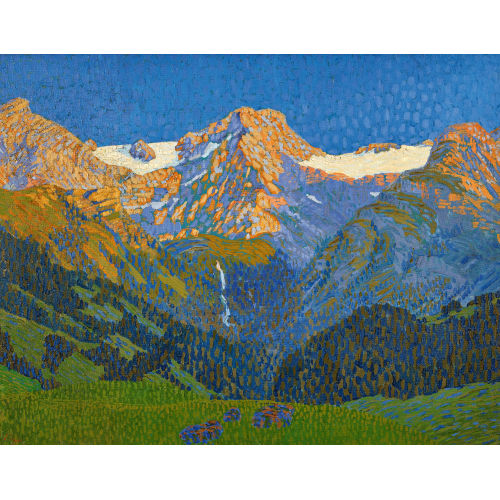 ERNST SAMUEL GEIGER : 'Wildhorngruppe' (DOBIASCHOFSKY AUKTIONEN AG)