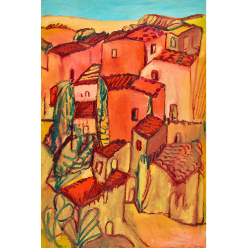 JEAN-LOUIS PIGUET : Paysage de Provence (DOBIASCHOFSKY AUKTIONEN AG)