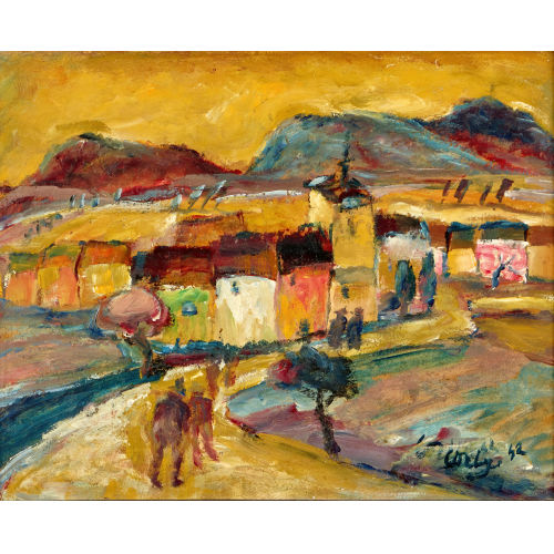 GIOVANNI-BATTISTA (AUCH CORTY CORTI : Ritorno al villaggio (DOBIASCHOFSKY AUKTIONEN AG)