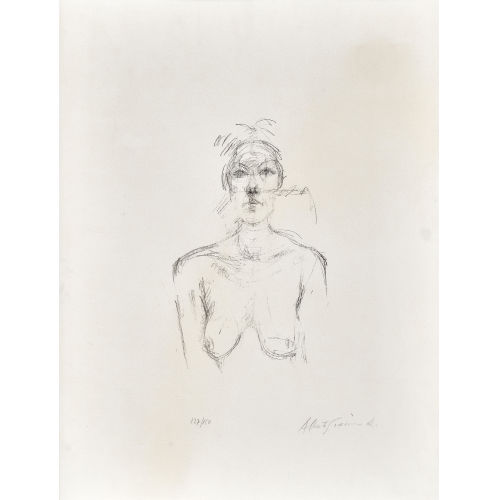 ALBERTO GIACOMETTI : 'Buste II' (DOBIASCHOFSKY AUKTIONEN AG)